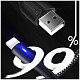 Кабель ColorWay USB-Lightning, 2.4А, 1м, PVC + Led, Black (CW-CBUL034-BK)