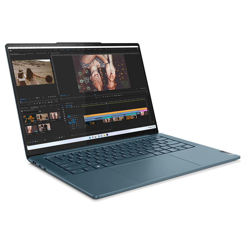 Ноутбук Lenovo 14.5_2.8K_OLED/Ultra7-155H/32/1TB SSD/RTX 4050 6GB/DOS/BL/Tidal teal Yoga Pro7 14IMH9