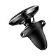 Автотримач Baseus Magnetic Air Vent Car Mount With Cable Clip Black (SUGX-A01)