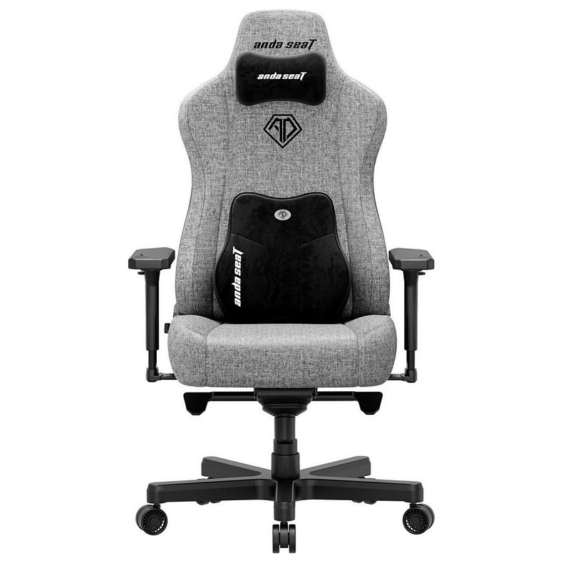 Кресло игровое Anda Seat Kaiser 3E Grey Fabric Size XL (AD23YC-XL-09-G-CF-G01)