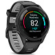 Спортивные часы GARMIN Forerunner 265 Black Bezel and Case with Black/Powder Gray Silicone Band