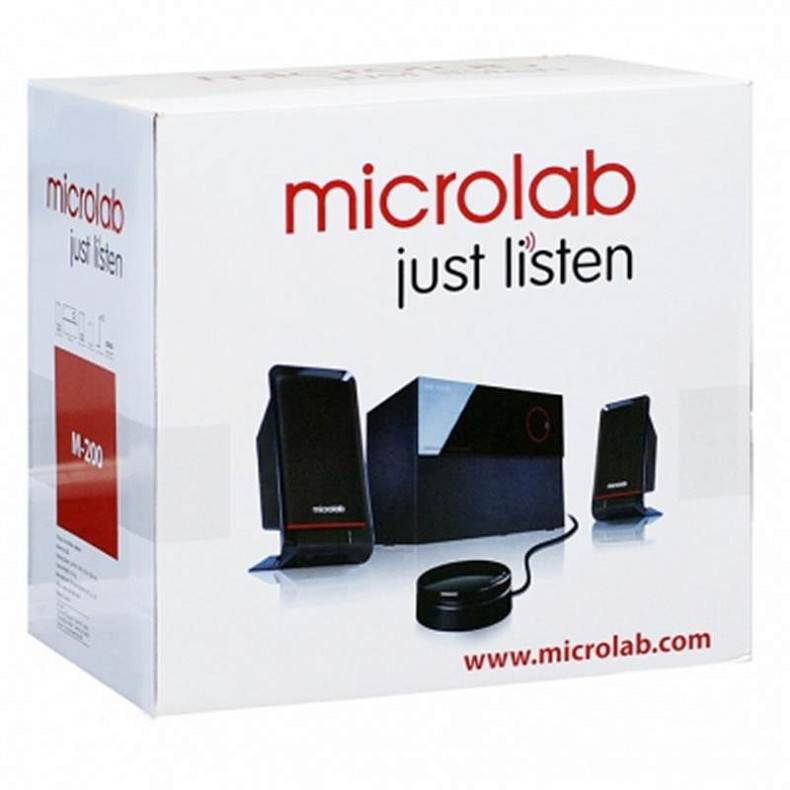 Колонки MICROLAB 2.1 M-200 black