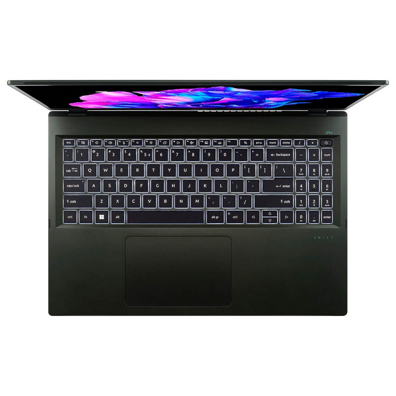 Ноутбук Acer Swift Edge SFE16-44 16" 3.2K OLED, AMD R7-8840U, 32GB, F1TB, UMA, Win11, чорний