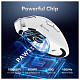 Мышка Attack Shark R1, Wireless/Bluetooth, 18000dpi, (PAW3311), 6кн., White