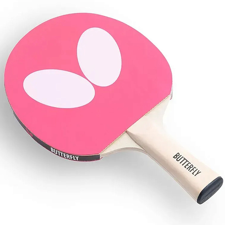 Ракетка для настільного тенісу Butterfly Logo Racket Pink FL (6017873302)