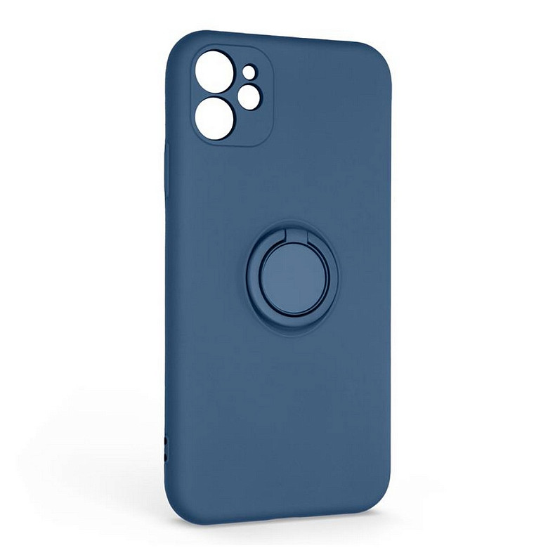 Чехол-накладка Armorstandart Icon Ring для Apple iPhone 11 Blue (ARM68643)
