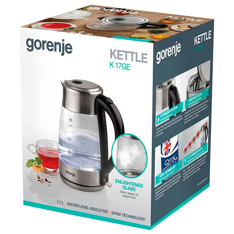 Електрочайник Gorenje K 17 GE