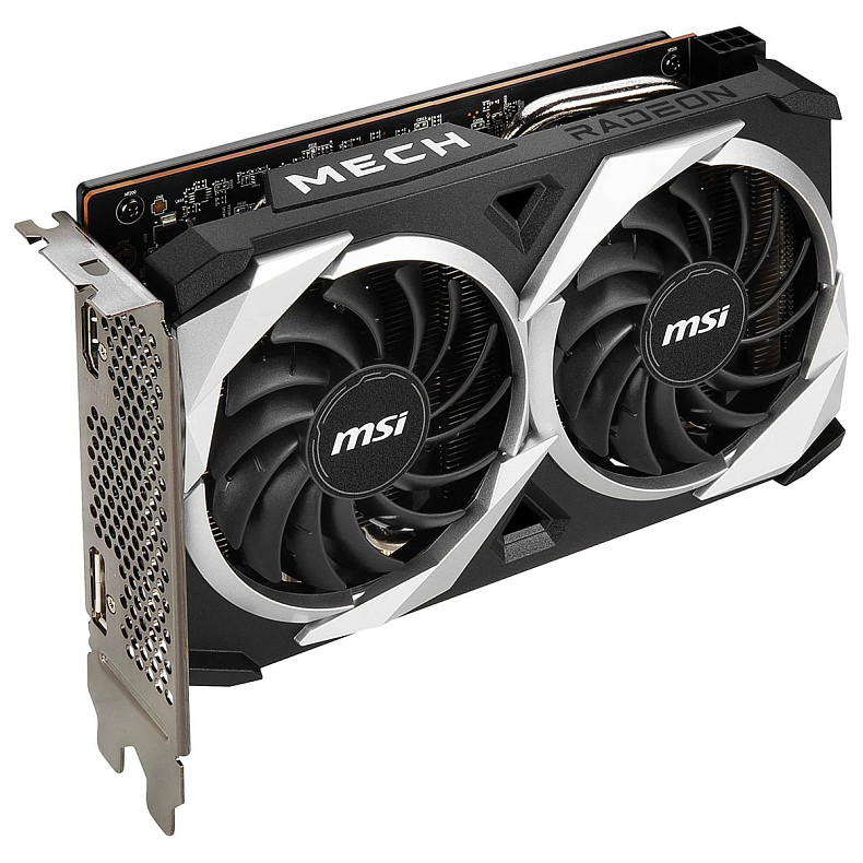 Видеокарта MSI Radeon RX 6500 XT 4GB GDDR6 MECH 2X OC (912-V508-009)