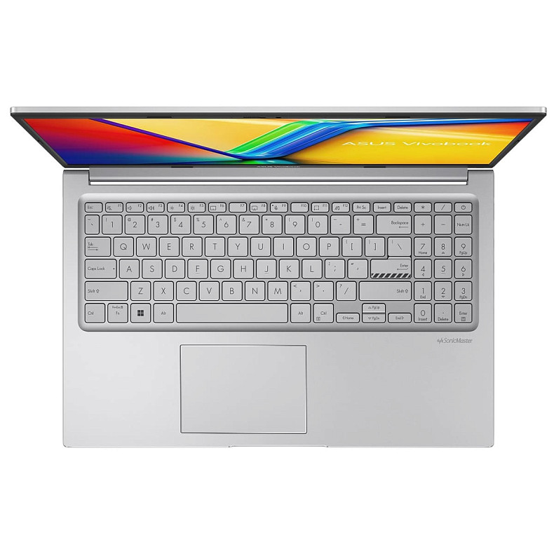 Ноутбук Asus 15.6FMI/C5-120U /16/512/intel HD/DOS/BL/Cool Silver X1504VA-BQ591