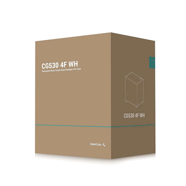 Корпус DeepCool CG530 4F White (R-CG530-WHADA4-G-1)