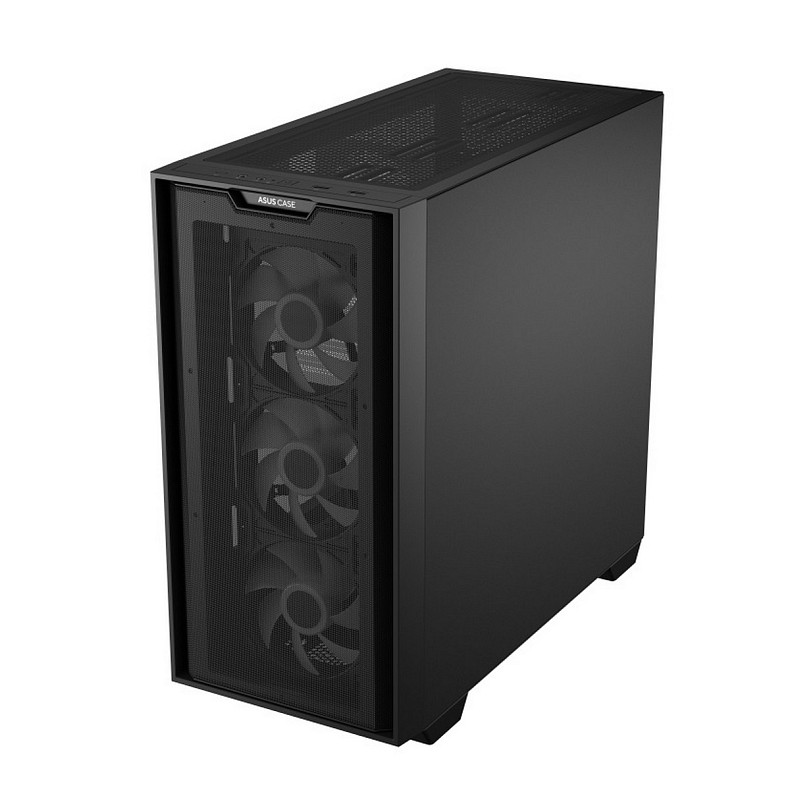 Корпус Asus A21 Plus Black Tempered Glass без БП (90DC00H0-B19010)