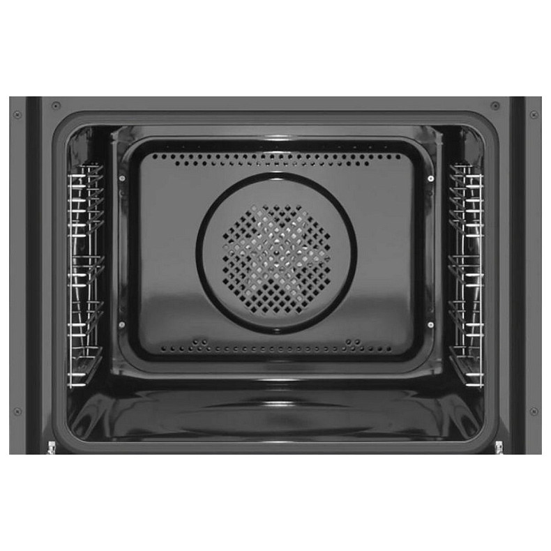 Плита Hansa комбінована, 60х60см, 77л, чавун, газ контр., дисплей, білий