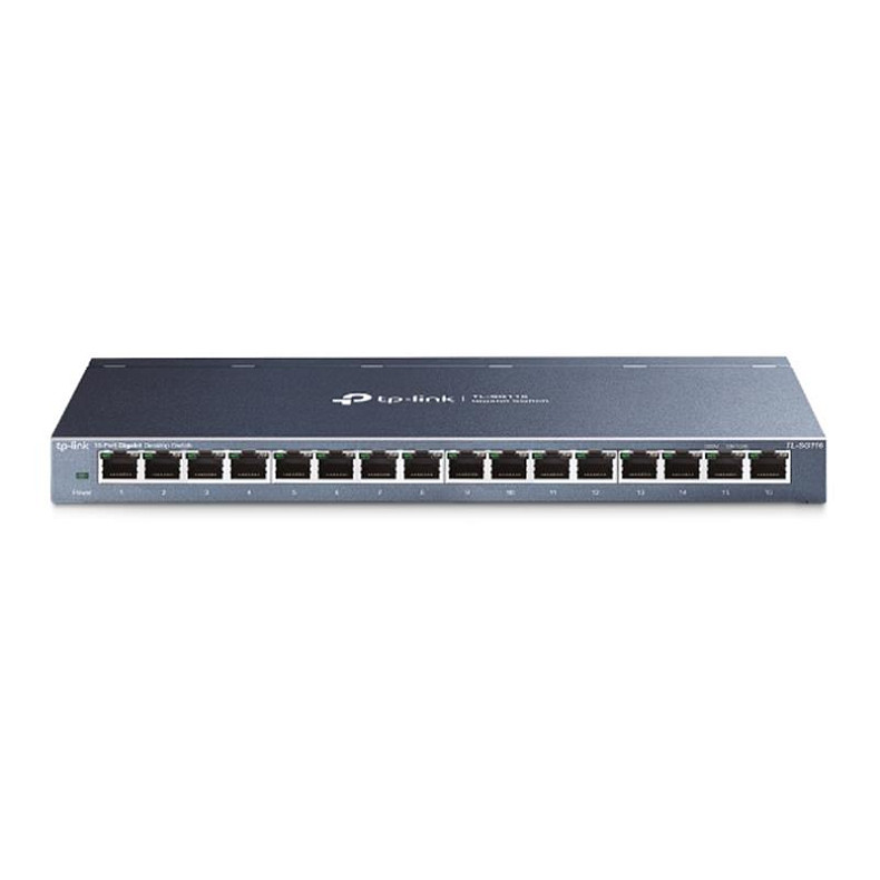 Комутатор TP-Link TL-SG116  (16*1Гбит)