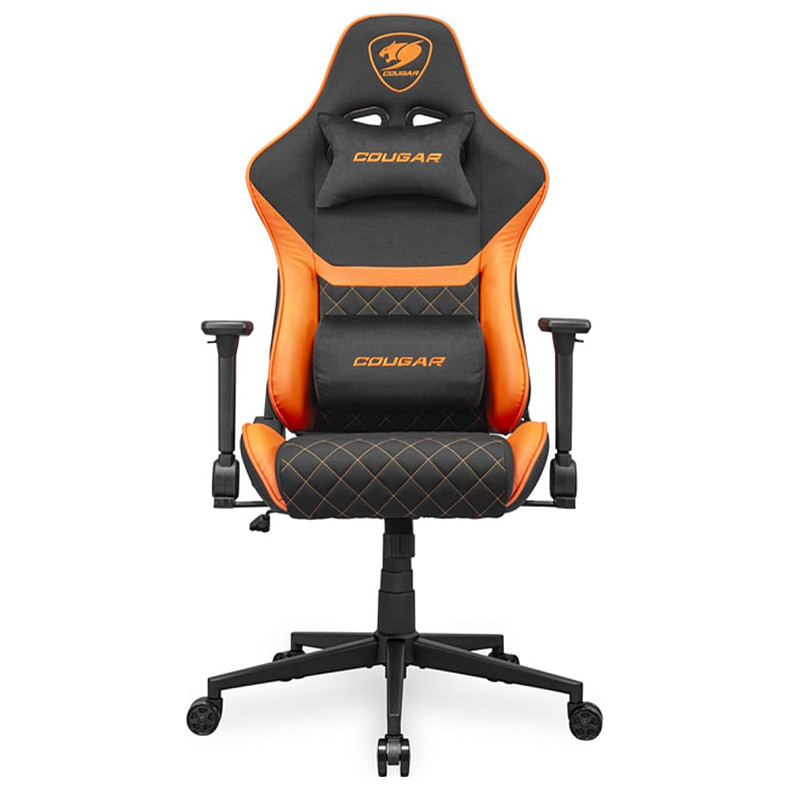 Комп'ютерне крісло для геймера Cougar Armor One V2 F black/orange