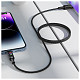 Кабель USB 2.0 USB-C to USB-C, 1,2 м, 100W, с дисплеем, C7-03 Acefast