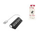 USB-хаб Hama 4 Ports USB 2.0 Black/White