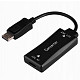 Адаптер-перехідник HDMI на DisplayPort, 4К 30Hz