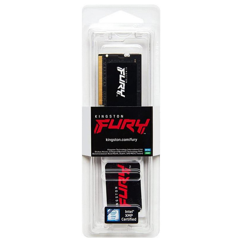 Модуль пам'яті Kingston Fury Impact DDR5 SO-DIMM 8GB 4800 MHz (KF548S38IB-8)