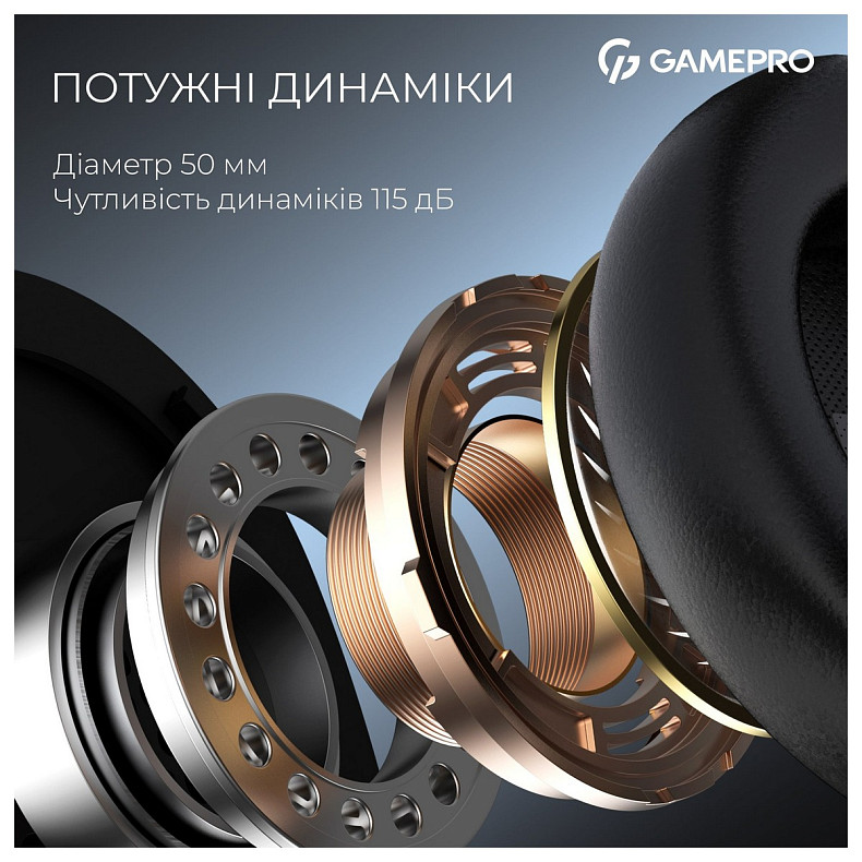 Гарнітура GamePro Asgard Skadi Black (HSW191B)