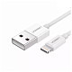 Кабель USB 2.0 AM-Lightning M, 2 м, 2.4A, Nickel Plating ABS Shell Білий, US155 UGREEN