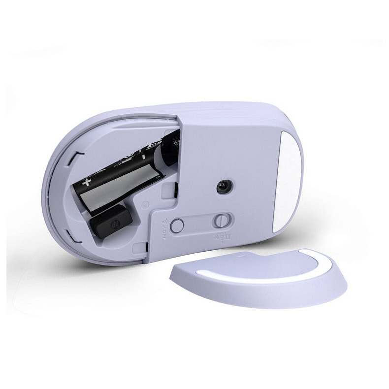 Мышь HP 400 Quiet, WL/BT, фиолетовый