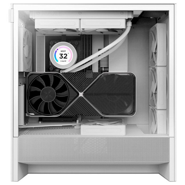 Корпус NZXT H5 Flow White (CC-H52FW-01)