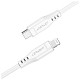 Кабель USB 2.0 USB-C to Lightning, 1,2 м, 3.0A, TPE C3-01 White Acefast