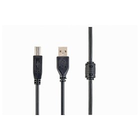 Кабель Cablexpert CCF-USB2-AMBM-10 USB 2.0 AM/BM 3,0 м, Ферритовый фильтр