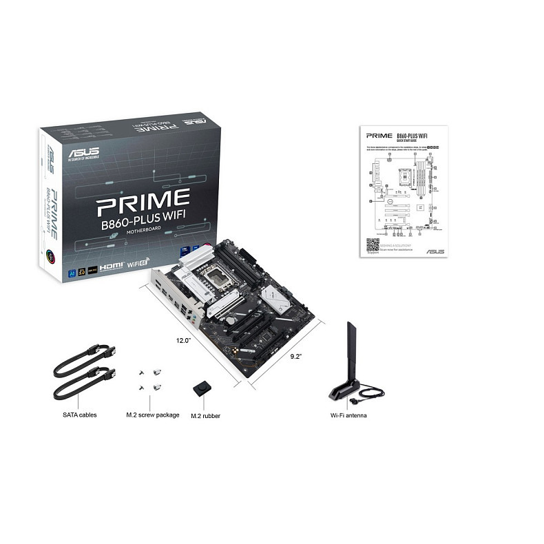 Материнская плата Asus Prime B860-Plus WiFi Socket 1851