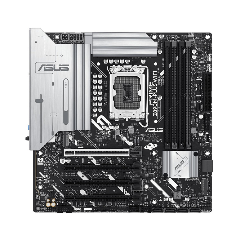 Материнcька плата ASUS PRIME Z890M-PLUS WIFI s1851 Z890 4xDDR5 M.2 HDMI DP Wi-Fi mATX