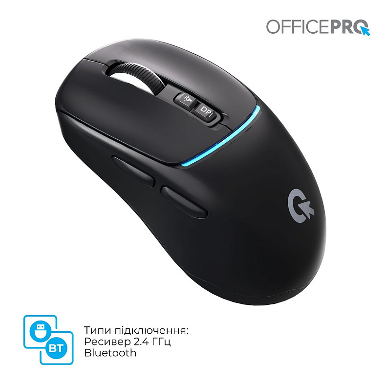 Мышь OfficePro M468B Black