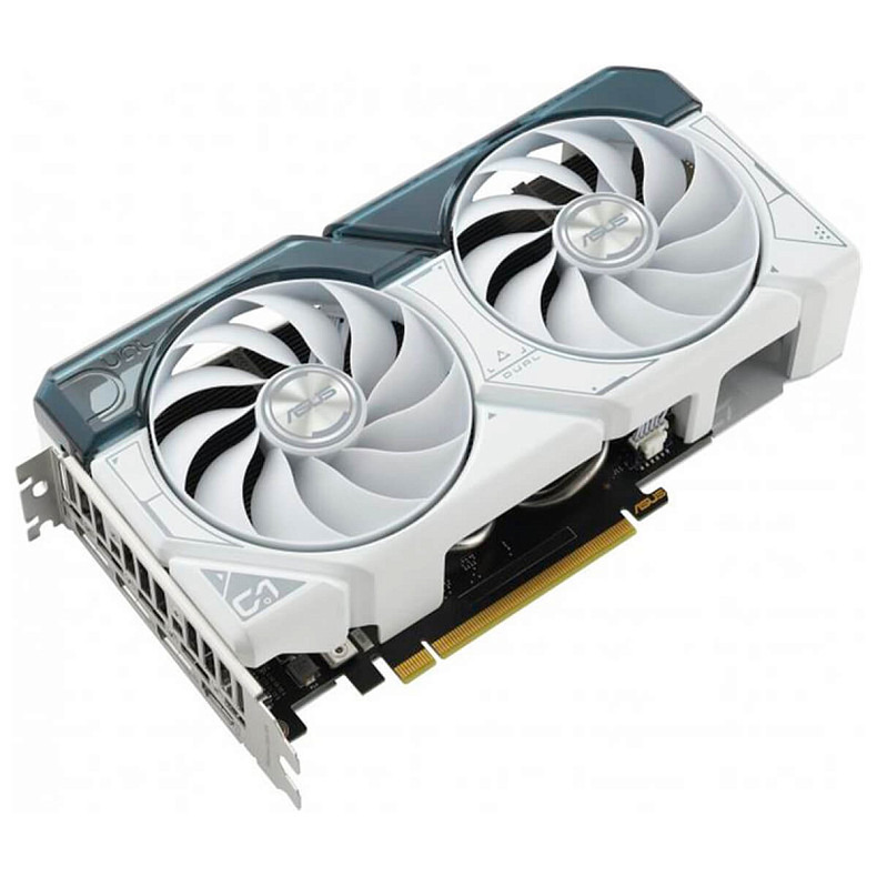 Видеокарта ASUS GeForce RTX 4060 Ti 8GB GDDR6 Dual OC White (DUAL-RTX4060TI-O8G-WHITE)