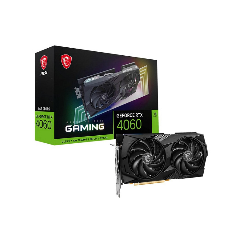 Видеокарта MSI GeForce RTX 4060 8GB GDDR6 GAMING