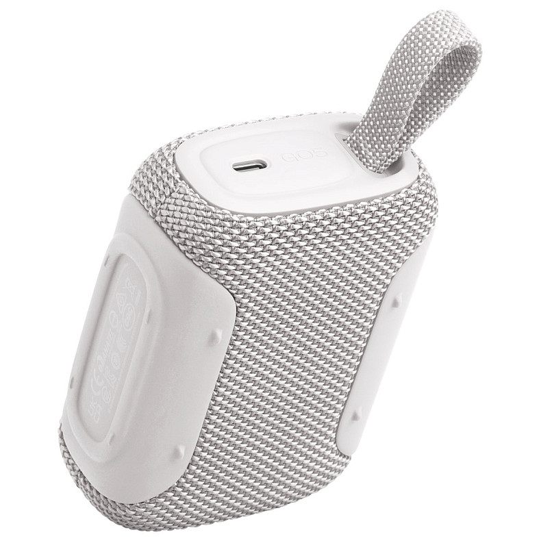 Портативна акустика JBL Go 5 White (JBLGO5WHT)