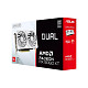 Вiдеокарта ASUS Radeon RX 9060 XT 16GB GDDR6 OC DUAL-RX9060XT-16G-WHITE білий