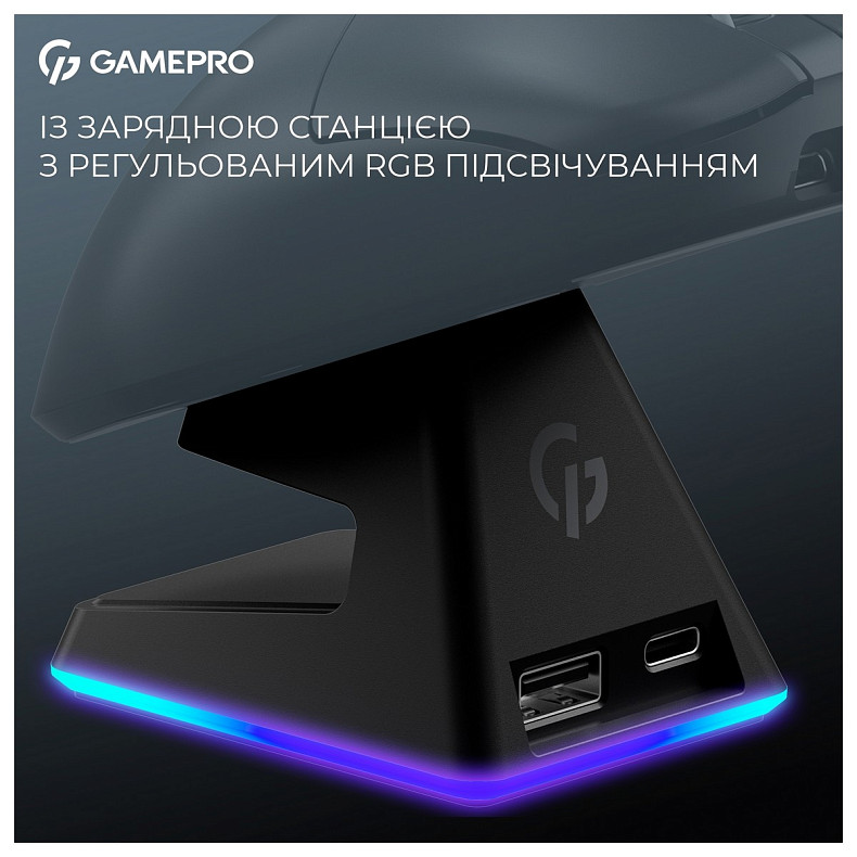 Миша GamePro Asgard Thor Black (GM023B)