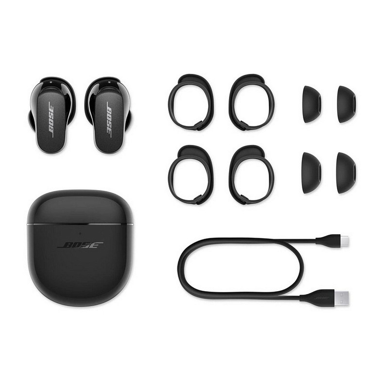 Наушники Bose QuietComfort Earbuds II Triple Black EU (EG870730-0010)