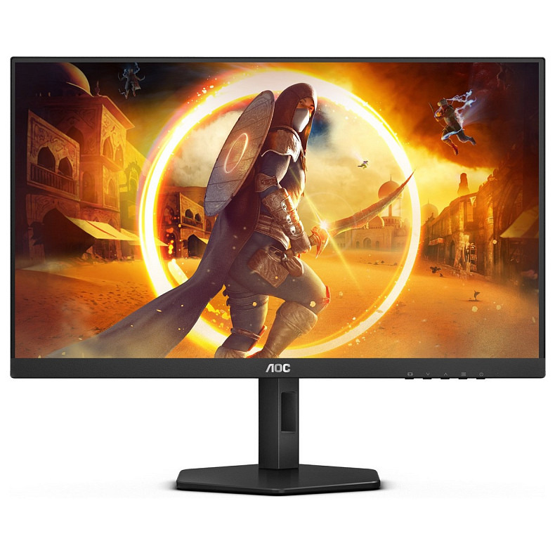 Монитор 27" AOC Q27G4XN, VA, QHD 2K, 180Гц, 0,5мс, 2хHDMI, DP, HAS, Pivot, черно-серый