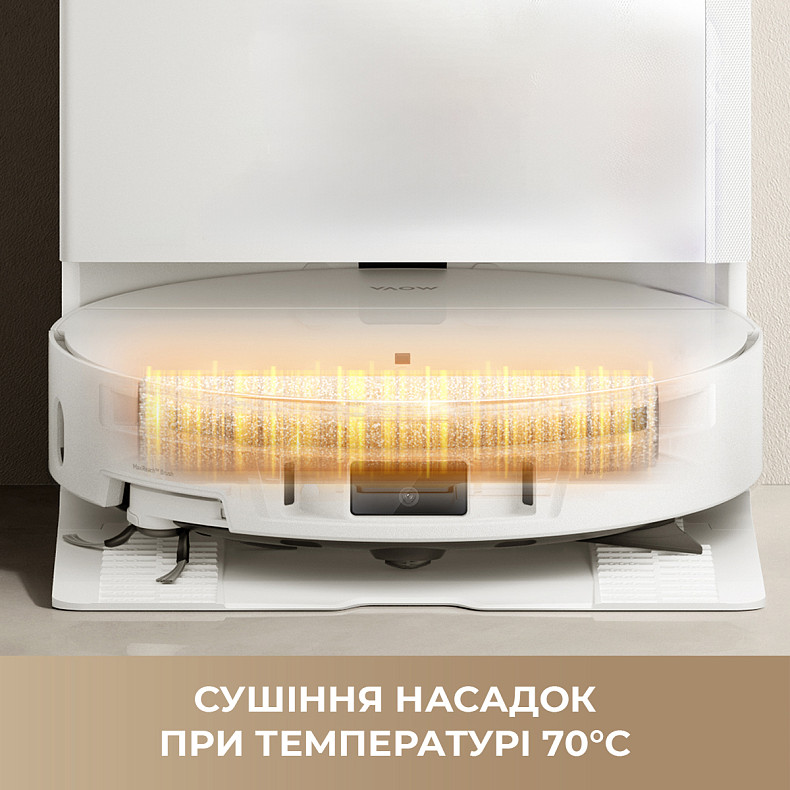 Робот-пылесос моющий MOVA S70 Roller Black