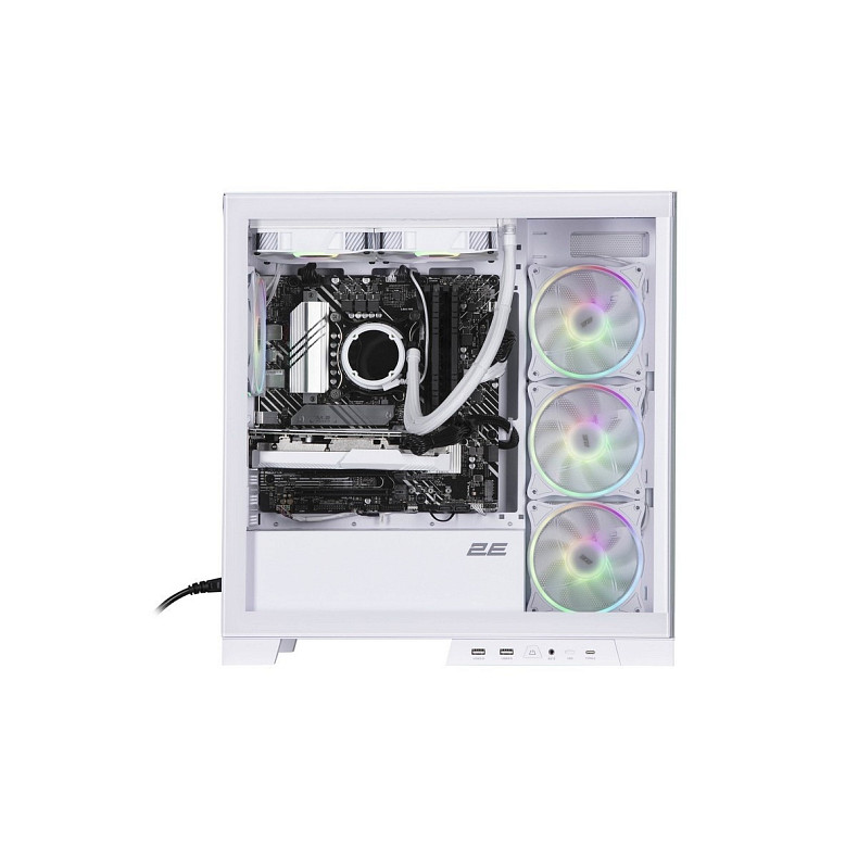 Компьютер персональный 2E Decimal AMD R5-7600, 16Gb, F1TB, NVD3060-12, B650, 2E-GK701W, 750W, FreeD