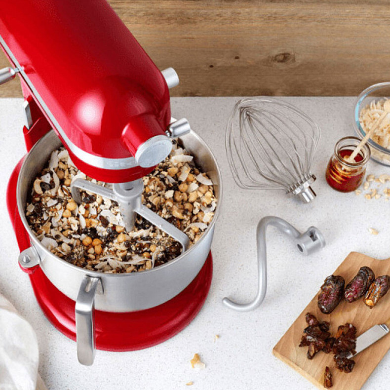 Кухонный комбайн KitchenAid Heavy Duty 6,6 л 5KSM70JPXEER с подъемной чашей, красный