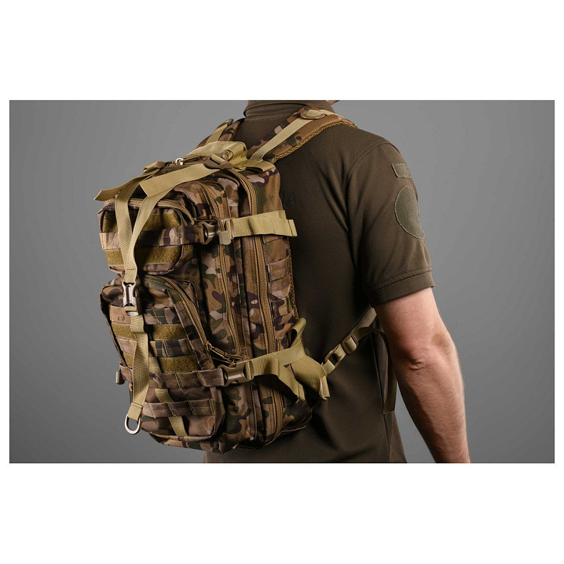 Рюкзак тактический 2Е, 25L, Molle, камуфляж (2E-MILTACBKP-25L-MC)