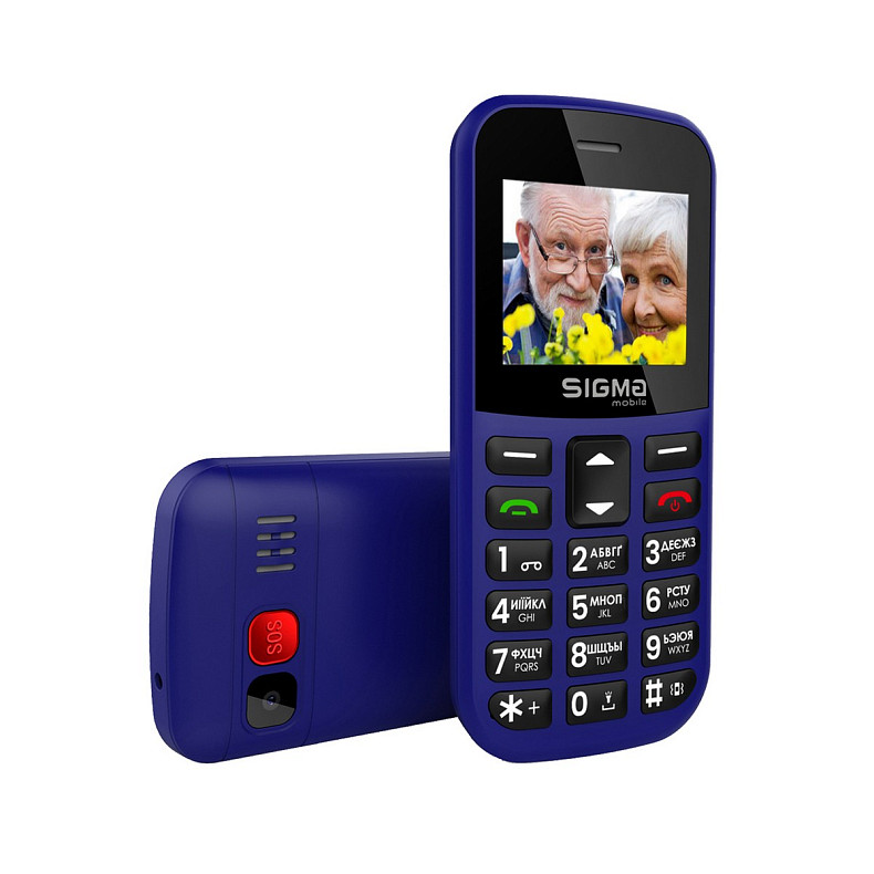 Мобильный телефон Sigma mobile Comfort 50 Easy Blue (4827798585238)