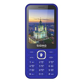 Мобильный телефон Sigma mobile X-style 31 Power Type-C Dual Sim Blue