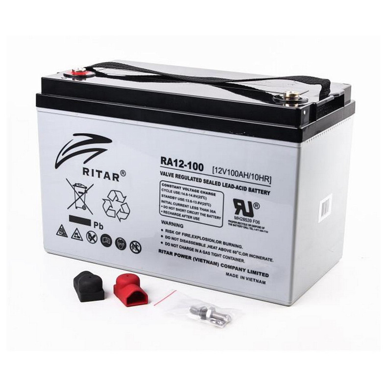 Акумуляторна батарея Ritar 12V 100AH AGM (RA12-100)