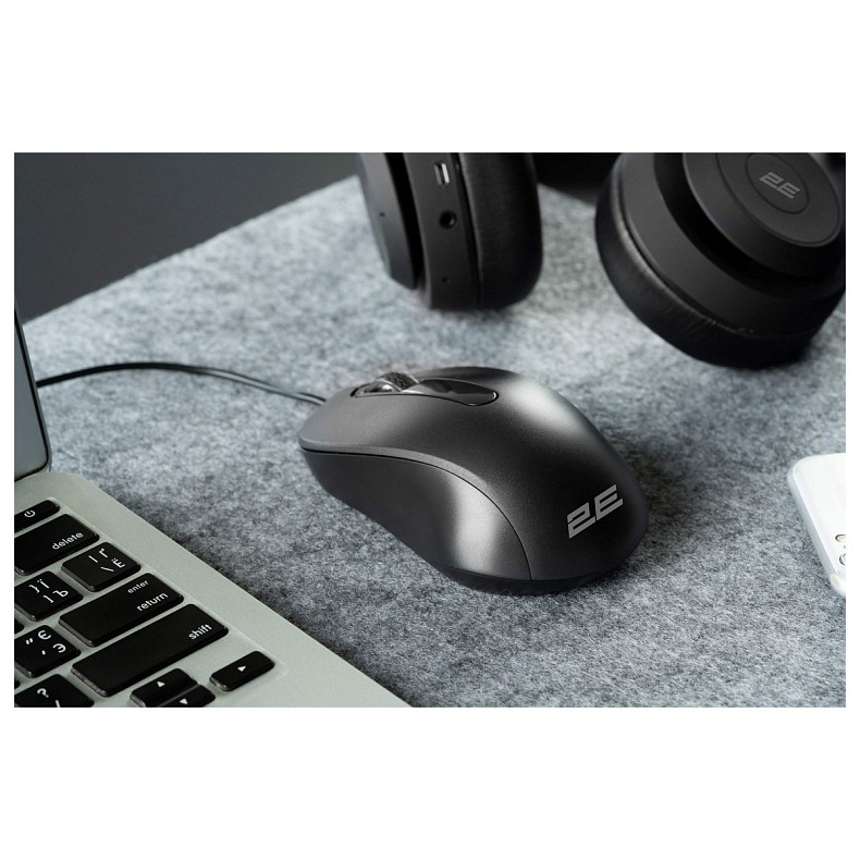 Мишка 2E MF160 USB Black