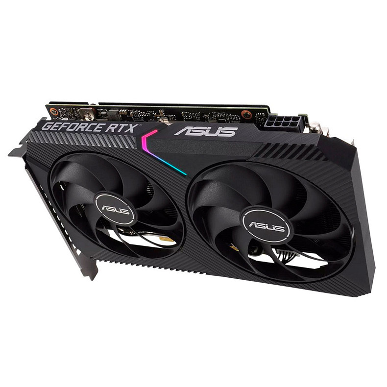 Відеокарта Asus GeForce RTX 3060 12GB GDDR6 Dual V2 (DUAL-RTX3060-12G-V2) (LHR)