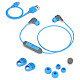 Навушники Jlab JBuds Pro Wireless Blue/Grey  (IEUEBPRORBLUGRY123)