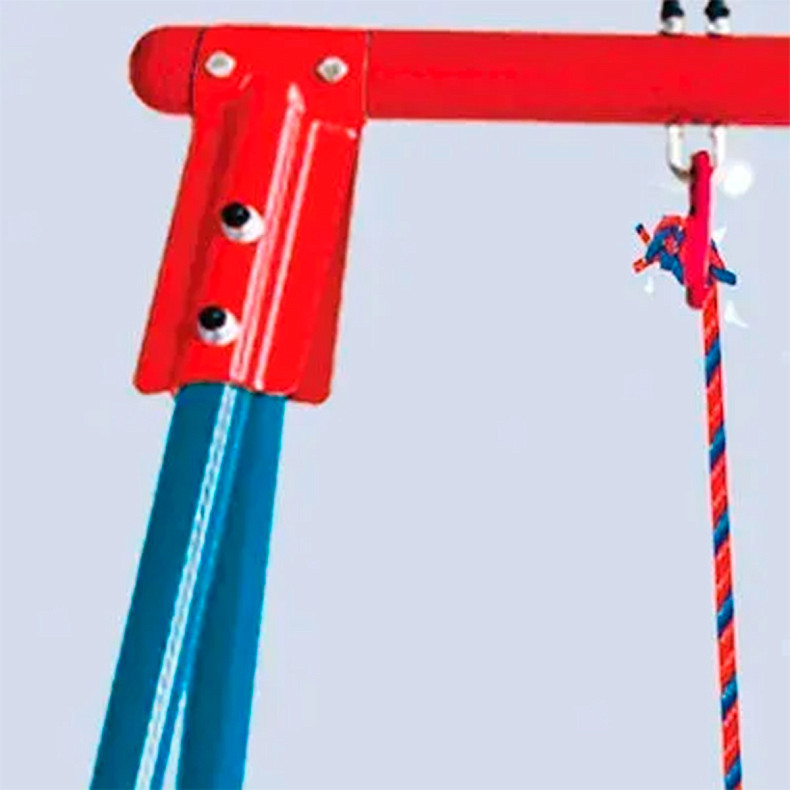 Гойдалка на металевих опорах Garlando Candy одинарна (ALT-11)