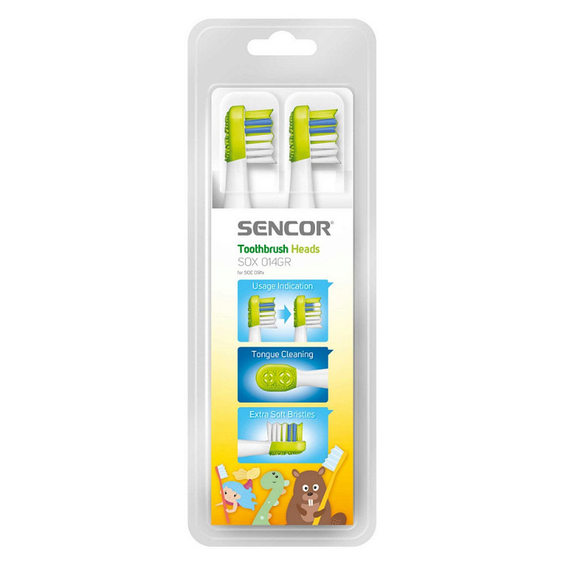 Насадки до зубних щіток SENCOR SOX 014GR насадки до зубних щіток